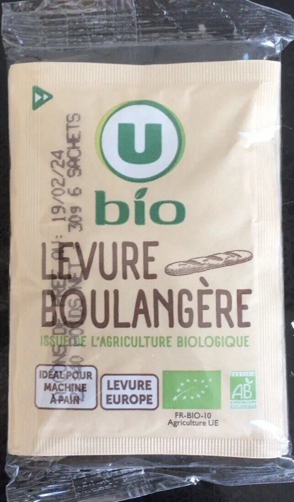 Levure boulangère, sachet 30g