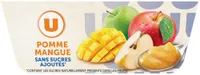 Coupelles compote pomme mangue sans sucre ajouté, 4x100g
