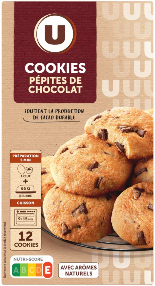 Préparation pour cookies aux chunks de chocolat, 300g