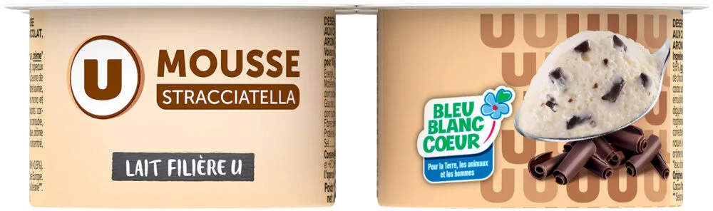 Mousse stracciatella 4x65g