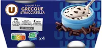Yaourt à la grecque stracciatella 4x150g