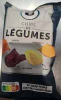 Chips de légumes, paquet 100g