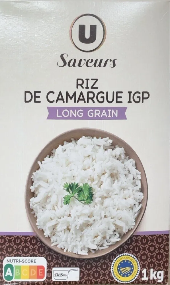 Riz de Camargue long grain - étui 1kg