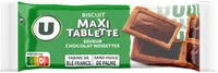 Biscuit maxi tablette saveur chocolat noisette 73g