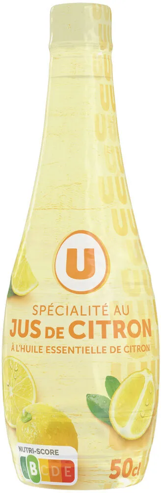 Spécialité au jus de citron et a l'huile essentielle de citron - 50cl