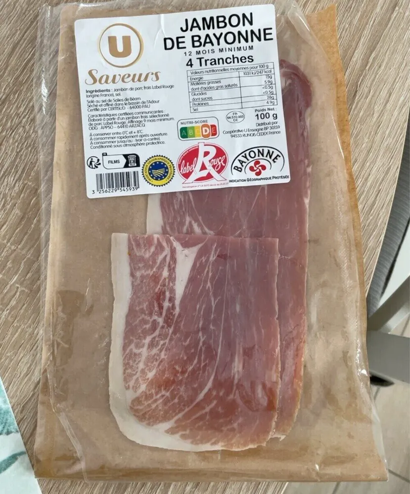 Jambon de bayonne