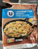 Lasagnettes saumon et colin d’alaska
