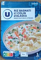 Riz basmati et colon d'Alaska