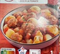 Pate aux boulettes au bœuf
