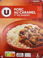 Porc au caramel et riz basmati