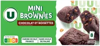 Mini brownie noisette et pépites de chocolat 240g