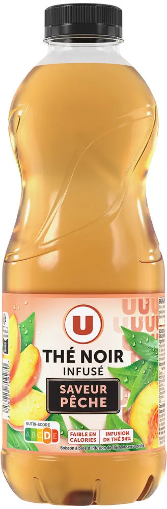 The noir infusé saveur pêche