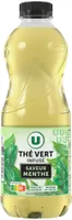 Boisson thé glacé vert saveur menthe - Bouteille 1L