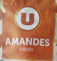 Amandes décortiquées crues - Sachet 175g