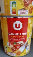 Cannelloni porc boeuf VBF, boîte 800g