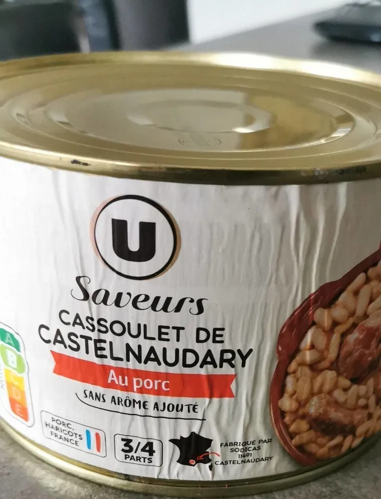 Cassoulet de Castelnaudary au porc boîte 2/1 1,5kg
