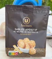 Biscuits sablés apértifs pur beurre au comté AOP 100g