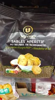 Sablés apéritifs ciboulette et ail à la crème AOP 100g