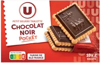 Petit beurre tablette de chocolat noir, pocket 250g