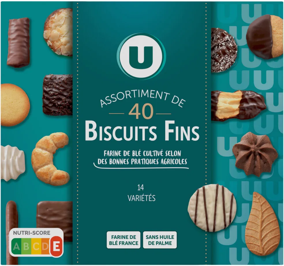 Assortiment biscuits Pâtissiers, boîte 250g