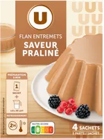 Flan Entremets Saveur Praliné