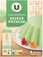 Flan Entremets Saveur Pistache