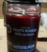 Confiture 65% fruits rouges, 320g