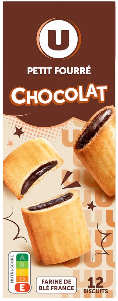 Biscuits P'tits fourrés au chocolat - 225g