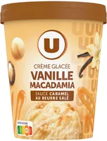 Pot crème glacée vanille macadamia - 350g