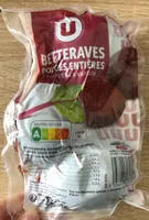 Betterave rouge épluchée et cuite - Sachet 500g