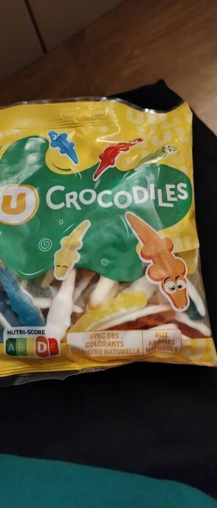 Bonbons Gélifiés crocodiles - sachet 250g