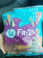 Bonbons Gélifiés frites acides - sachet 250g