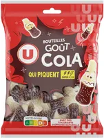 Bonbons Gélifiés bouteilles cola - sachet 250g