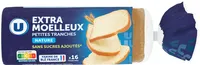 Pain de mie petite tranche nature sans sucre ajoutés, 280g