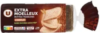 Pain de mie petite tranche complet sans sucre ajoutés, 500g