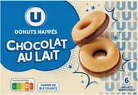 Doonuts nappés chocolat au lait, paquet 180g