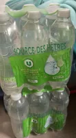 Eau minérale naturelle petillante