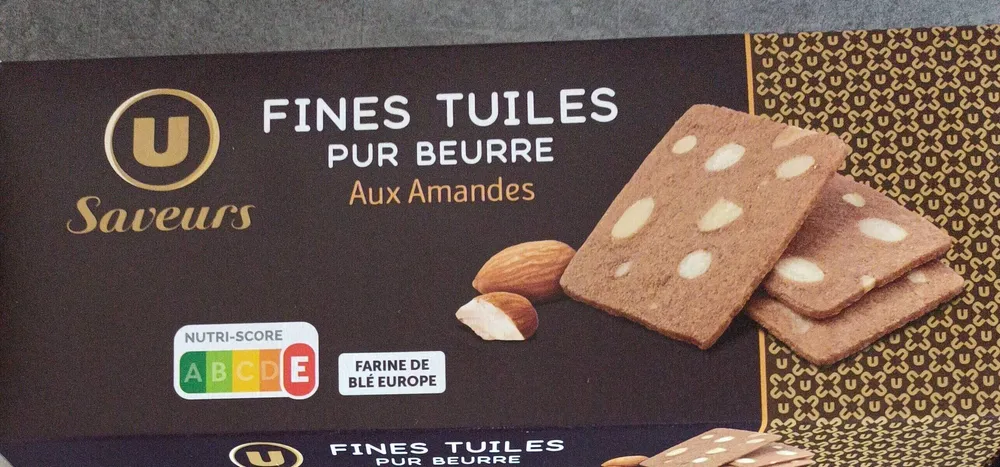 Fines tuiles aux amandes
