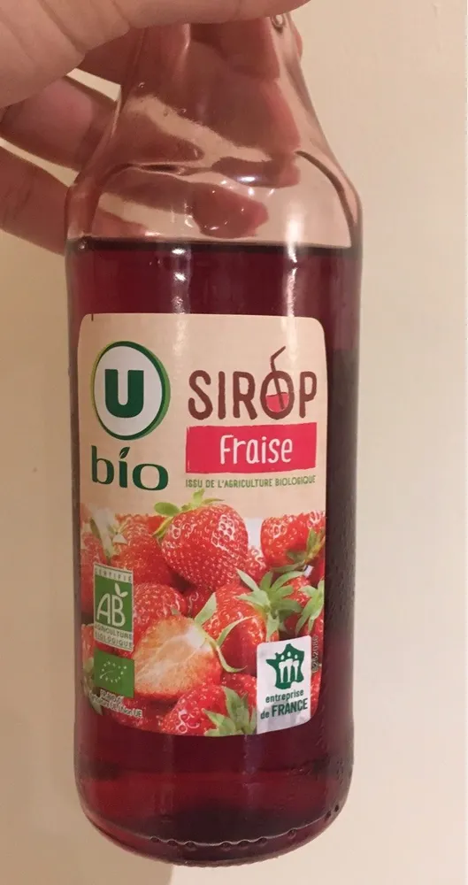 Sirop fraise