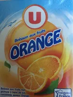 Boisson aux fruits orange