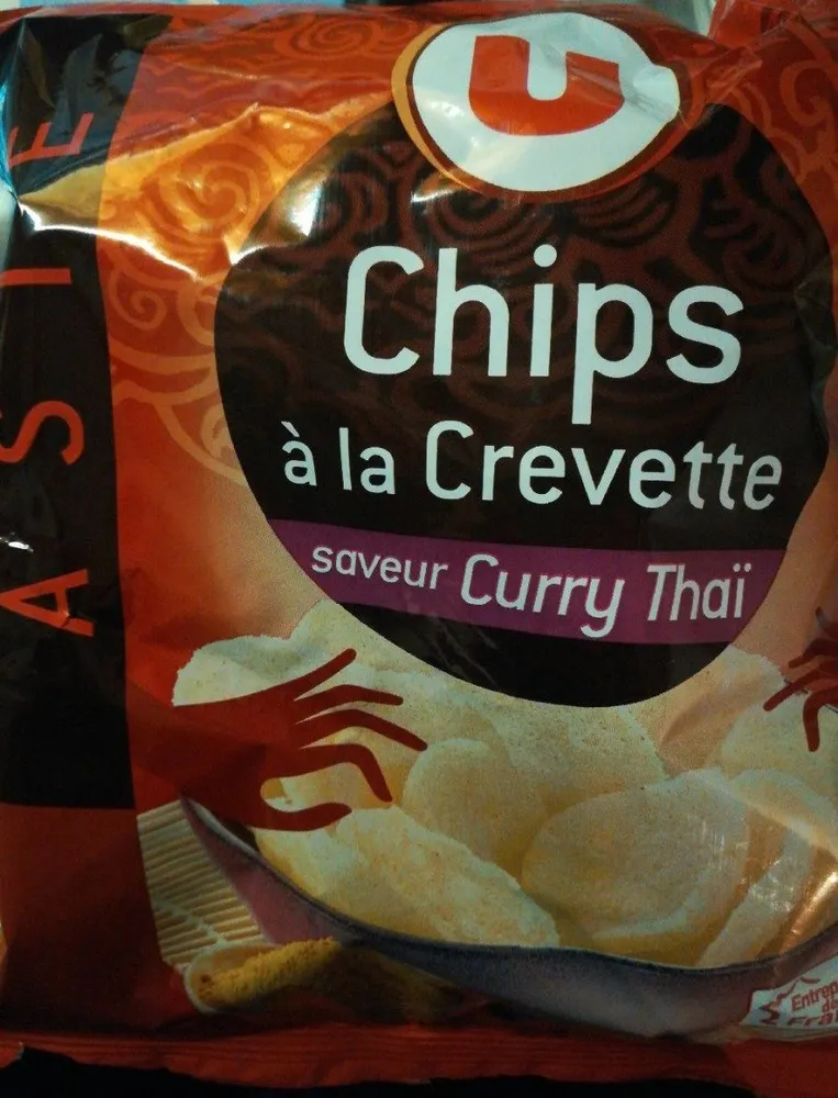 Chips à la crevette saveur thaï