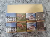 Assortiment de 12 carrés napolitains