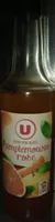 Sirop pur sucre Pamplemousse rose