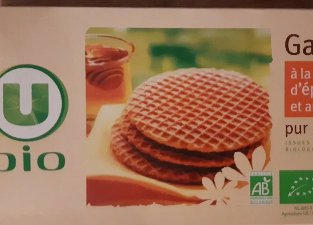 Gaufres bio à la farine d'épeautre