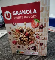 Granola fruits rouges