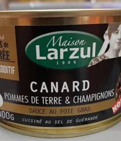 Canard champignon et pommes de terre