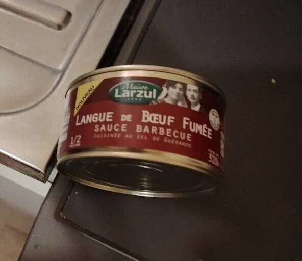 LANGUE DE BŒUF Fumée SAUCE BARBECUE