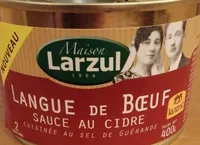 Langue de bœuf sauce au cidre