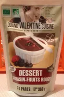 Dessert sarrasin-fruits rouges