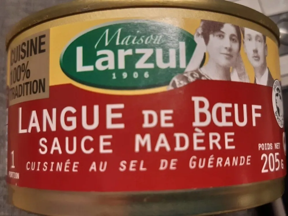 LANGUE DE BOEUF SAUCE MADERE